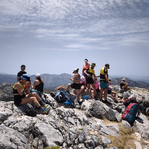 Actividad outdoor en Sierra Blanca